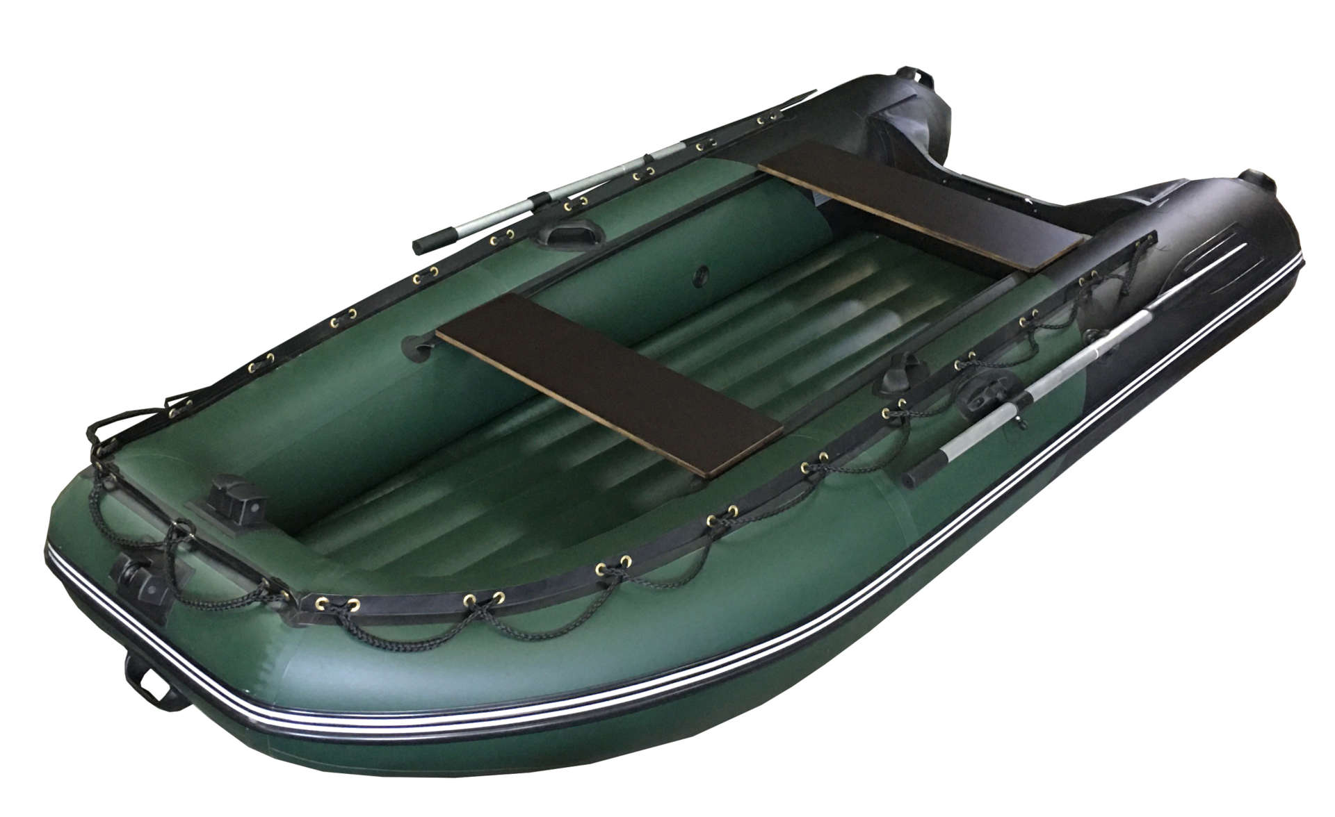 Надувная моторная лодка Камыш 3200 НДНД с килеватым днищем. Стандартная серия