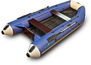Надувная моторная лодка Камыш 3400 с плоским надувным днищем. Стандартная серия