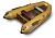 Надувная моторная лодка Камыш 3200XL с плоским надувным днищем. Лёгкая серия